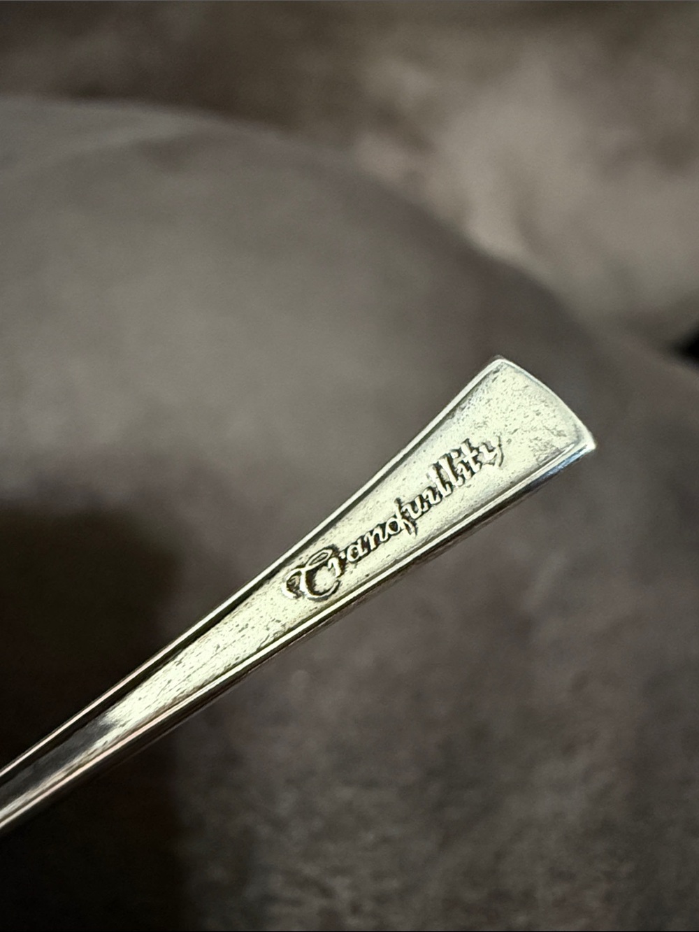 Tranquility Silver sterling mini Spoon - Picture 2 of 4